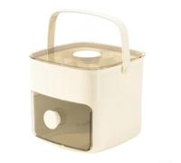 Cubetti di ghiaccio per stampi con contenitore per frigorifero, vassoi di grande capacità per realizzare 48 cubi, impilabili e progettati per una facile rimozione del ghiaccio