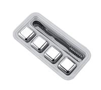 Cubetti di ghiaccio riutilizzabili in acciaio inossidabile per vino mantenere freddo cubetti di ghiaccio congelati rapidamente bevande strumento di raffreddamento rapido Set di pietre refrigeranti Set