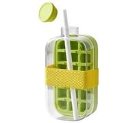Cubetti di glassa bottiglia con cannuccia portatile Ice Maker riutilizzabile stampo staccabile per congelatore viaggio palestra casa
