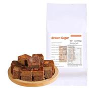 Cubetti di zucchero di canna 250g Old Fashioned Pure Cane Sugar Perfect Sweet Gourmet For Tea Coffee Milk Baking