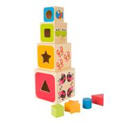 cubetti didattici in legno da inserimento ABC small foot