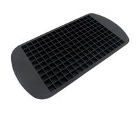 Cubetti Ghiaccio 4/6/8/15/160 Grid Big Ice Tray Mold Giant Jumbo Large Silicone Cube Square DIY Maker(160Grid-Black,2PCS)