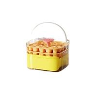 Cubetti Ghiaccio Stampo for cubetti di ghiaccio a doppio strato con 50 griglie, accessorio essenziale for la cucina(COLOR02)