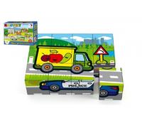 Cubetti illustrati I miei primi automobili, 12 cubetti