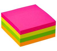 Cubetto Di Note Adesivo Rapido 76X76Mm, Neon - KF10497