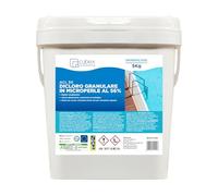 Cubex Professional ACL 56-5 kg | Dicloro Cloro Granulare 56% per piscina in microperle | Pulizia e Igiene | Manutenzione acqua piscina