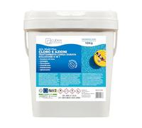 Cubex Professional ACL Multiplus 10 kg | 50 pastiglie da 200 g | Pastiglie cloro piscina multifunzione 6 azioni| Donatore di Cloro| Antialghe| Flocculante| Chiarificante| Stabilizzante| Igienizzante