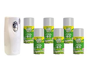 cubex professional BOMBOLA INSETTICIDA A Base di ESTRATTO di PIRETRO Naturale PYTETRIN L Plus (6, EROGATORE)