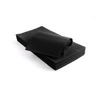 cubex professional Tovaglie in TNT Tessuto Non Tessuto Misura 100x100cm Ideali per la ristorazione vari colori (75, NERO)