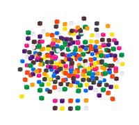 Cubi di centimetri per bambini, giocattoli per la selezione dei colori,