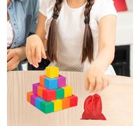 Cubi di conteggio e ordinamento, giocattolo matematico per il fai da te, per
