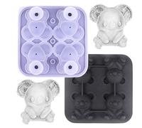 Cubi Di Ghiaccio - Stampo Per Ghiaccio In Silicone 3a Forma Di Koala, | Forma Di Ghiaccio, Forme Di Silicone A Forma Di Koala In 3D, Prove Riutilizzabili Aiutare Il Supporto Della Cucina Di Rimozione
