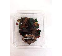 Cubi di meloni canditi tricolori - frutta vera - 2 vaschette da 100 g