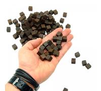 AlcoFermBrew Cubi di Quercia Francese 100g - Heavy Toast, Trucioli di Quercia, Scaglie di Quercia