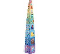 Cubi impilabili DJECO Cuccioli - torre di scatole