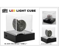 Cubi Luce lego Minifigure Acrilico Vetrine Dado L + LED 150x150mm Safe 5279