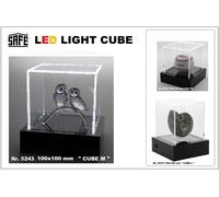 Cubi Luce Swarovski Vetro Figure Vetrine Cubi M LED 100x100mm SAFE 5243