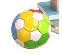 Cubi magnetici, Puzzle con pallina per allenare il cervello, Giocattolo antistress cubo con pallone da calcio in ABS per studenti, bambini, ragazzi, ragazze, scuola materna, aula, viaggi, a