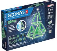 Blocchi Magnetici Luminosi Riciclati 60 Pezzi Geomag Glow