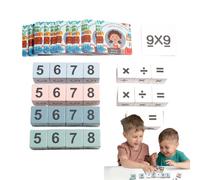 Cubi Matematici | Giocattoli Matematici In Legno - Gioco Matematico Di Moltiplicazione E Divisione - Per Bambini Studenti Insegnanti Aula Istruzione Domestica Istruzione Di Gruppo