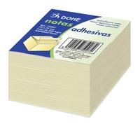 Cubi per appunti riposizionabili Dohe gialli - 75 mm - Cubo da 400 fogli - Carta da 75 g - Ideale per ufficio e scuola NEW