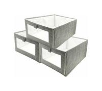 Cubi portaoggetti in tessuto, organizer per armadio con design pieghevole, maniglie robuste per un facile trasporto, materiale ecologico in tessuto