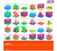 Cubi Rompicapo Bambini Gadget Compleanno Bambini Pack 3 Mini Giochi Regalini