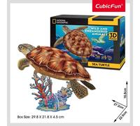 Cubic Fun 3D Animal Puzzle National Geographic Giocattolo Educativo STEM...