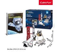 Cubic Fun 3D Puzzle NASA Space National Geographic Model Educational Astronomy