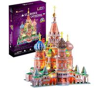 Cubic Fun- Puzzle 3D Cattedrale di San Basilio LED (771L519)