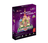 Cubic Fun Puzzle 3D Luce LED Punti di riferimento - Edifici famosi e serie Ci...