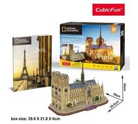 CUBIC FUN - Puzzle 3d National Geographic: Notre Dame De Paris