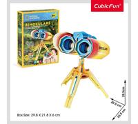Cubic Fun Puzzle 3D National Geographic STEM Set Modello Educativo per Bambin...