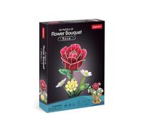 CubicFun 663301 - Puzzle 3D con fiori di rosa, 3D in vaso da fiori, 120 pezzi, set fai da te per adulti e bambini a partire dagli 8 anni