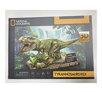 CubicFun Puzzle 3D Dinosauri T-Rex, Modello Costruzione Bambini 5+