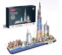 CubicFun Puzzle 3D LED Dubai, Modello Architettura 182 Pezzi