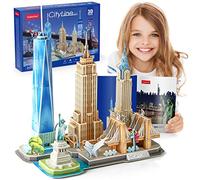 CUBICFUN PUZZLE 3D CITY LINE NEW YORK a partire da 6 anni 123 pezzi