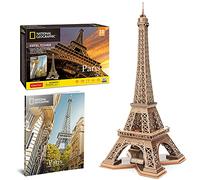 CubicFun Puzzle 3D Torre Eiffel Parigi, Modello Architettura 80 Pezzi