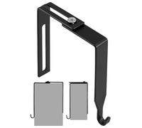 Cubicle Hook - Iron Material Adjustable Size, Desk Hanger, Universal Fit 1 3/8-3 1/2 Inches | Multifunctional Hook, Over Door Hooks For Hats, Scarves, Keys, Umbrellas, Potted Plants, Home Office