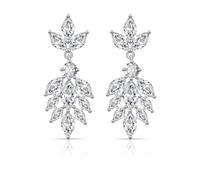 Cubico Zirconia Orecchini Trendy Studs Ciondolo Per Giovani Professionisti E Gli appassionati di Moda Cubici Zirconia Orecchie Gocce, Taglia unica, come descritto