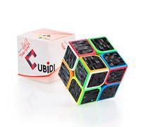 CUBIDI Cubo Magico - Tipo New York - Speedcube Con Caratteristiche Ottimizzate Per Lo Speed Cubing Per Principianti Ed Esperti Adesivo In Carbonio 2 x 2