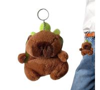 Cubierta De Carcasa De Carga - Felpa Suave Ligera Resistente Al Rayado | Caso Capybara Peluche Cartoon - Auriculares Con Diseño Adorable Cubierta Protectora Mujeres Que Viaj