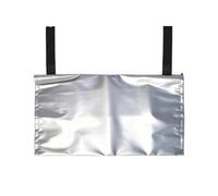 Cubierta De Enchufe Alargador - Protector Impermeable | Para Cable Ex | Tejido Oxford Impermeable Con Acabado Plateado, Correas De Sujeción Seguras, Para RV, Jardín Y Generadores