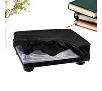 Cubierta De Polvo Para Tocadiscos - Protettore impermeabile 43 × 33 × 13 cm | Antiarañazos - Suave Estéreo Audio Protección Giradiscos DJ Estudio Hogar Instrumentos Musicales