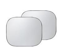 Cubierta Parasol para Auto - Alluminio, Escudo, Total, Aislante | panel reflectante multicapa con barrera térmica, cobertura delantera para sedán camión y decoración interior mejorada