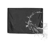 Cubierta Soporte Móvil TV - Cubierta Antipolvo, Protección Pantalla, Tela Oxford Negra | Funda Impermeable Con Cierre Ajustado, Protector Confiable Para Pantallas Grandes De TV (Tela Oxford)