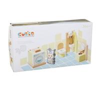Cubika CBK12633 Giochi in Legno - La Casa dei Coniglietti: Bagno