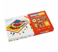 Cubika CBK14927 Mosaico in Legno - Wooden Pixels: Dolcezze e Primizie