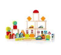 CUBIKA Trasporti in Città gioco di costruzioni in legno