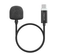 Cubilux Microfono a collo d'oca USB C, microfono esterno tipo C, compatibile con MacBook Pro/Air, iPad 10, iPad Pro, iPad Air 5/4, iPad Mini 6, Samsung S23/S22 Tab S8/S7, Pixel 7/6 Pro, telefono,